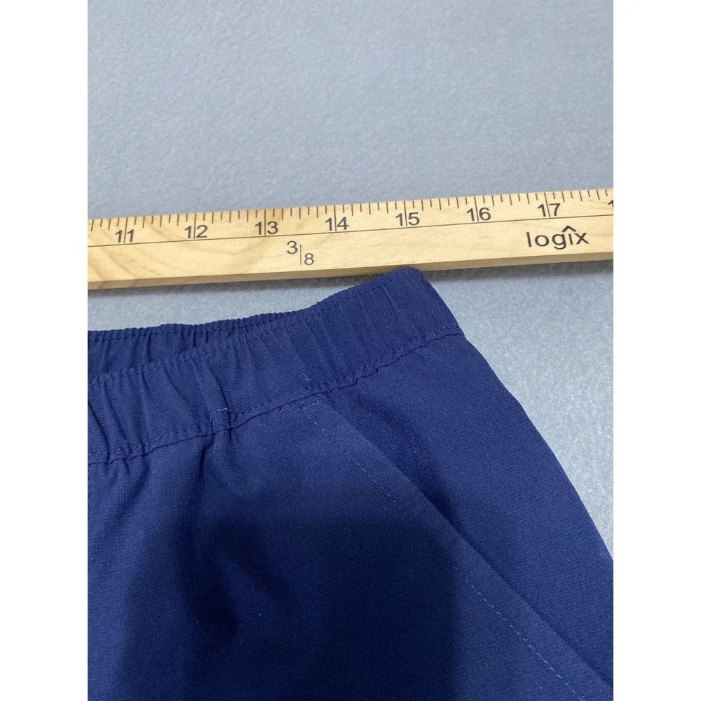 FIGS Technical Collection Mens Navy Blue Scrub Pants Medium Cargo‎ Zip Fly
